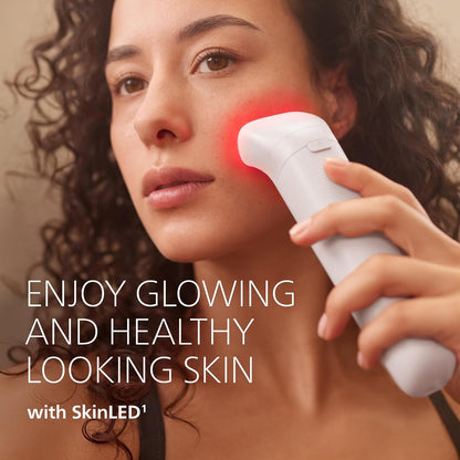 Philips Epilator Series 8000 5 in 1 Shaver for Women, Trimmer, Pedicure and Body Exfoliator with 9 Accessories, BRE740/14
