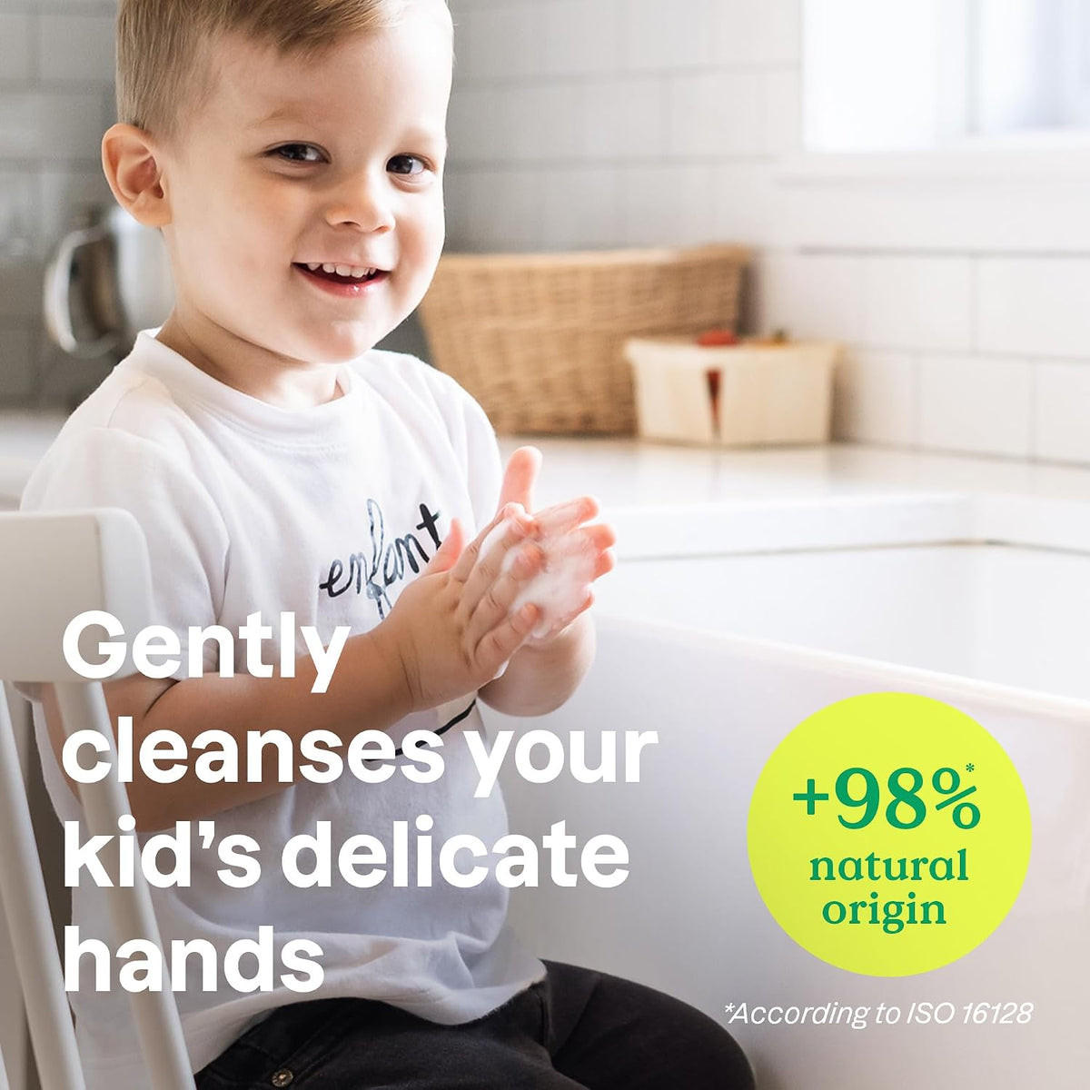 Kids Foaming Hand Soap Bundle, Set of 4 Scents: Vanilla Pear, Blueberry, Watermelon Coco & Mango, EWG Verified, Vegan, Plant-Based