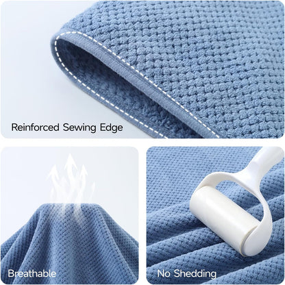 REDKISS Pack of 1 Jumbo Bath Sheet, 40 x 80 Inches Microfiber Oversized Bath Towel for Bathroom, Extra Large & Lightweight, Quick-Dry, Super Soft & Highly Absorbent, Perfect to Wrap Yourself In, Olive
