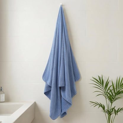 REDKISS Pack of 1 Jumbo Bath Sheet, 40 x 80 Inches Microfiber Oversized Bath Towel for Bathroom, Extra Large & Lightweight, Quick-Dry, Super Soft & Highly Absorbent, Perfect to Wrap Yourself In, Olive