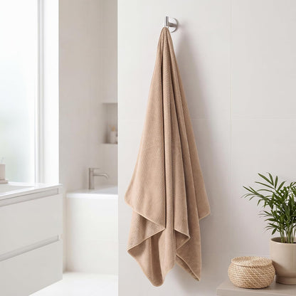 REDKISS Pack of 1 Jumbo Bath Sheet, 40 x 80 Inches Microfiber Oversized Bath Towel for Bathroom, Extra Large & Lightweight, Quick-Dry, Super Soft & Highly Absorbent, Perfect to Wrap Yourself In, Olive