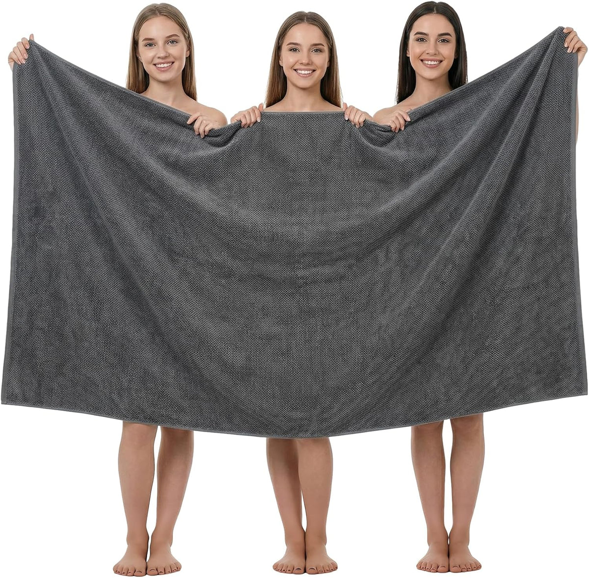 REDKISS Pack of 1 Jumbo Bath Sheet, 40 x 80 Inches Microfiber Oversized Bath Towel for Bathroom, Extra Large & Lightweight, Quick-Dry, Super Soft & Highly Absorbent, Perfect to Wrap Yourself In, Olive