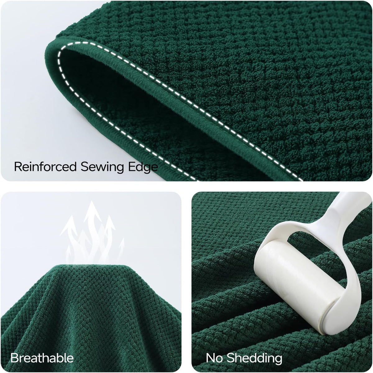 REDKISS Pack of 1 Jumbo Bath Sheet, 40 x 80 Inches Microfiber Oversized Bath Towel for Bathroom, Extra Large & Lightweight, Quick-Dry, Super Soft & Highly Absorbent, Perfect to Wrap Yourself In, Olive