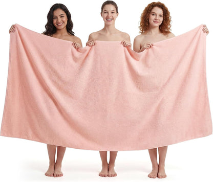 REDKISS Pack of 1 Jumbo Bath Sheet, 40 x 80 Inches Microfiber Oversized Bath Towel for Bathroom, Extra Large & Lightweight, Quick-Dry, Super Soft & Highly Absorbent, Perfect to Wrap Yourself In, Olive