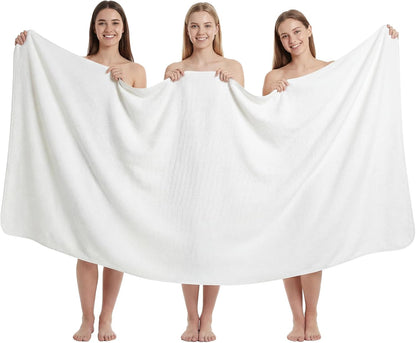 REDKISS Pack of 1 Jumbo Bath Sheet, 40 x 80 Inches Microfiber Oversized Bath Towel for Bathroom, Extra Large & Lightweight, Quick-Dry, Super Soft & Highly Absorbent, Perfect to Wrap Yourself In, Olive