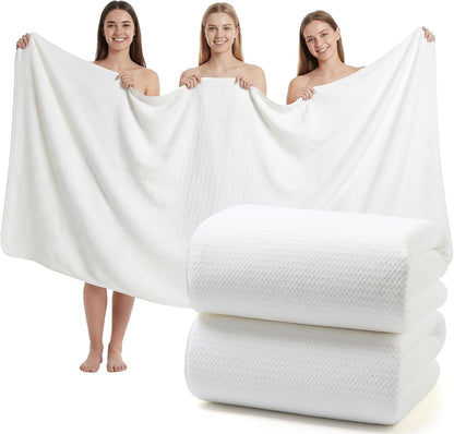 REDKISS Pack of 1 Jumbo Bath Sheet, 40 x 80 Inches Microfiber Oversized Bath Towel for Bathroom, Extra Large & Lightweight, Quick-Dry, Super Soft & Highly Absorbent, Perfect to Wrap Yourself In, Olive
