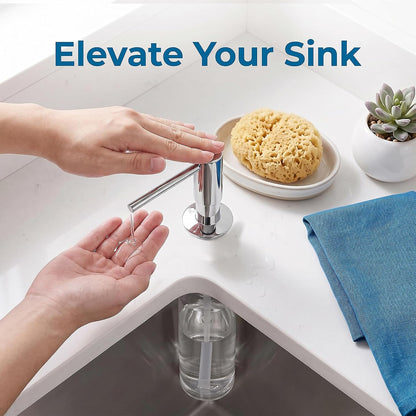 Touchless Automatic Soap Dispenser 400ml Rechargeable, Gold