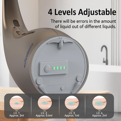 Touchless Automatic Soap Dispenser 400ml Rechargeable, Gold