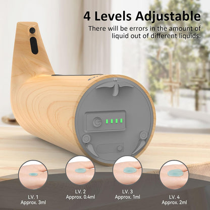 Touchless Automatic Soap Dispenser 400ml Rechargeable, Gold