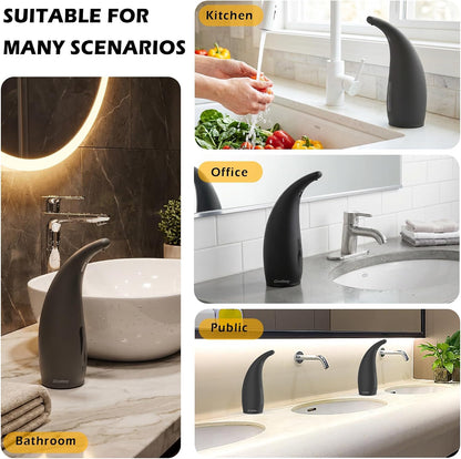 Touchless Automatic Soap Dispenser 400ml Rechargeable, Gold