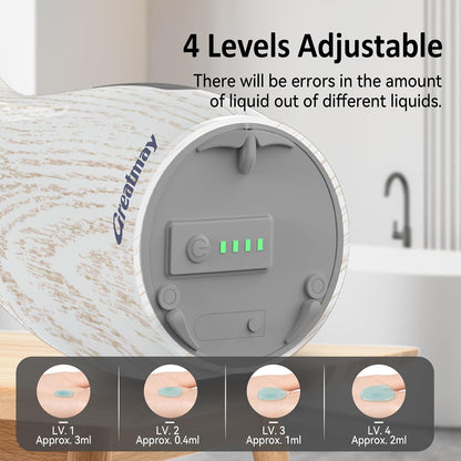 Touchless Automatic Soap Dispenser 400ml Rechargeable, Gold