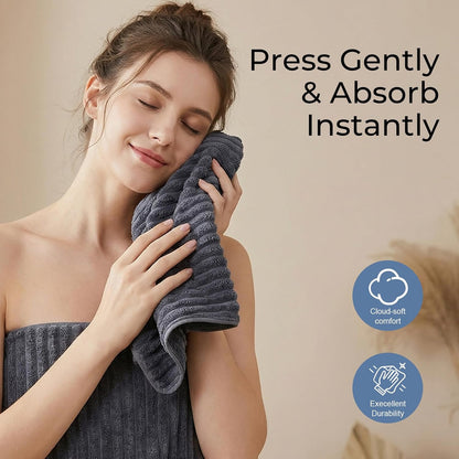 Hand Towels for Bathroom 6pcs,Quick Dry Microfiber,Super Soft