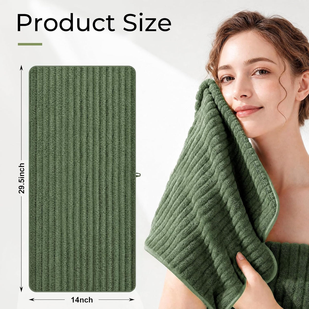 Hand Towels for Bathroom 6pcs,Quick Dry Microfiber,Super Soft