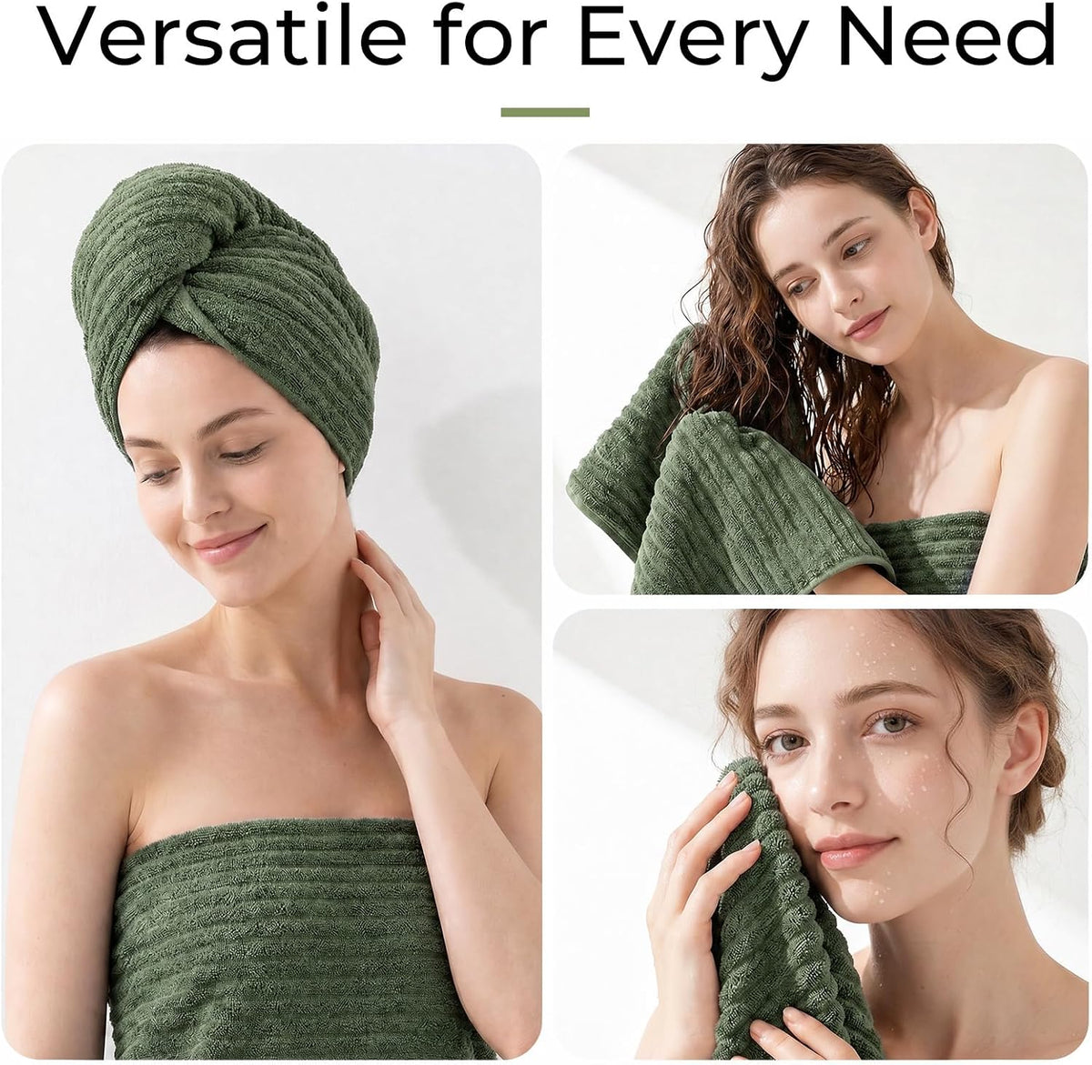 Hand Towels for Bathroom 6pcs,Quick Dry Microfiber,Super Soft