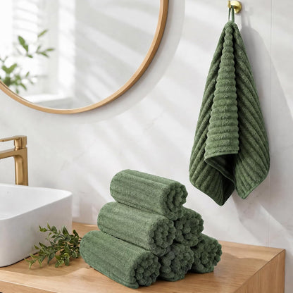 Hand Towels for Bathroom 6pcs,Quick Dry Microfiber,Super Soft