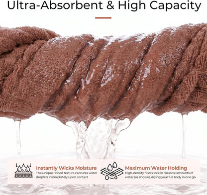 Hand Towels for Bathroom 6pcs,Quick Dry Microfiber,Super Soft