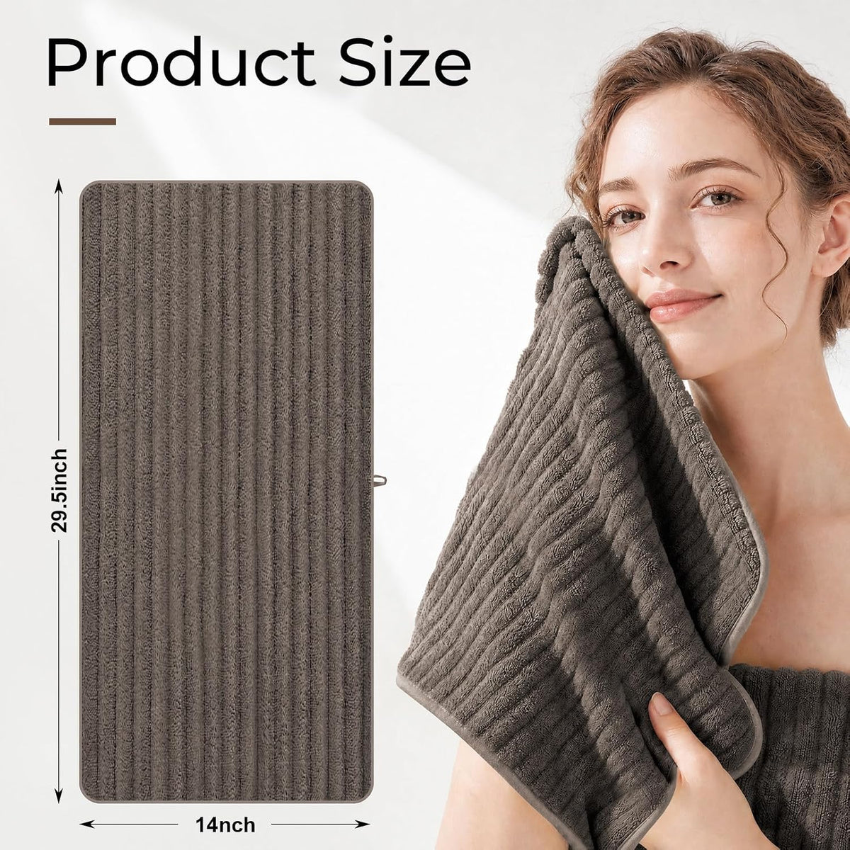 Hand Towels for Bathroom 6pcs,Quick Dry Microfiber,Super Soft