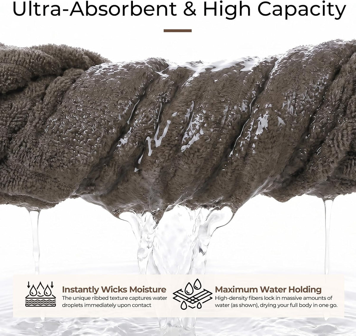 Hand Towels for Bathroom 6pcs,Quick Dry Microfiber,Super Soft