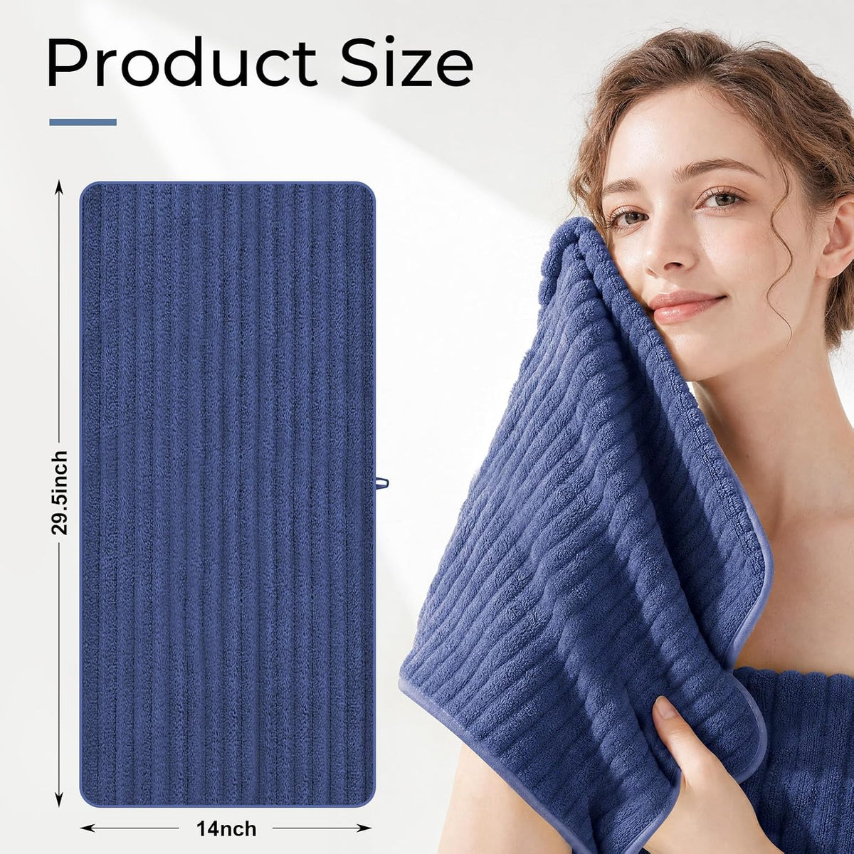 Hand Towels for Bathroom 6pcs,Quick Dry Microfiber,Super Soft