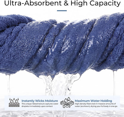 Hand Towels for Bathroom 6pcs,Quick Dry Microfiber,Super Soft