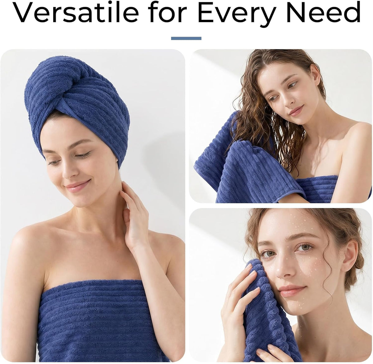 Hand Towels for Bathroom 6pcs,Quick Dry Microfiber,Super Soft