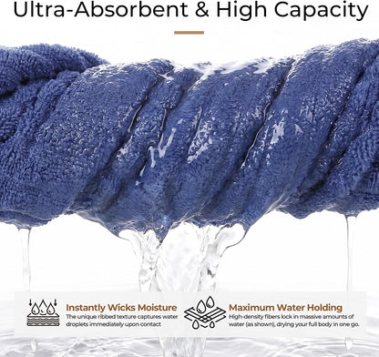 Hand Towels for Bathroom 6pcs,Quick Dry Microfiber,Super Soft