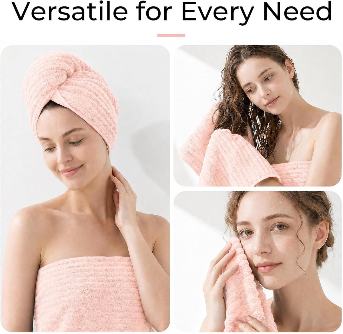 Hand Towels for Bathroom 6pcs,Quick Dry Microfiber,Super Soft