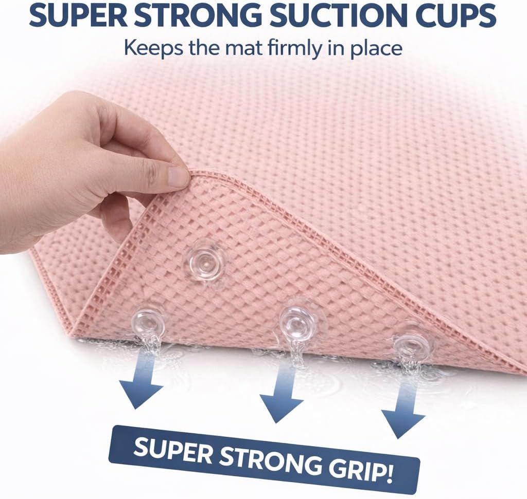 Bathtub Mat Non Slip, Bath Mat for Tub Non Slip, Tub Mat Extra Large