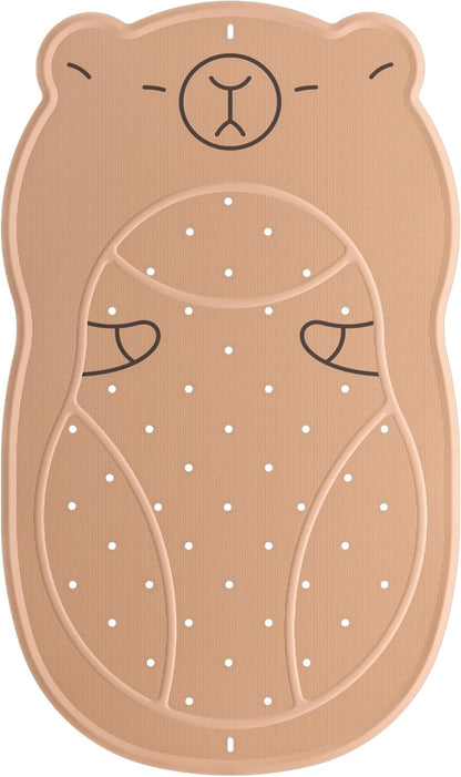 Kids Bathtub Mat Non Slip, Soft Rubber Shower Mat for Toddler
