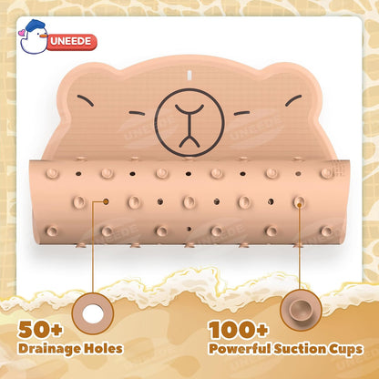 Kids Bathtub Mat Non Slip, Soft Rubber Shower Mat for Toddler