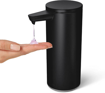 9 oz. Touch-Free Rechargeable Sensor Liquid Soap Pump Dispenser, Matte Black