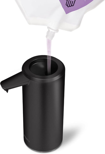 9 oz. Touch-Free Rechargeable Sensor Liquid Soap Pump Dispenser, Matte Black