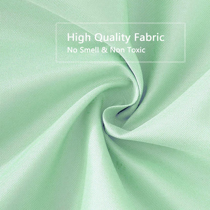 Fabric Shower Curtain Liner, Waterproof Hotel Quality, Bathroom Curtains Rust Resistant Grommets, 72 x 72 Machine Washable (Black) - Colors A