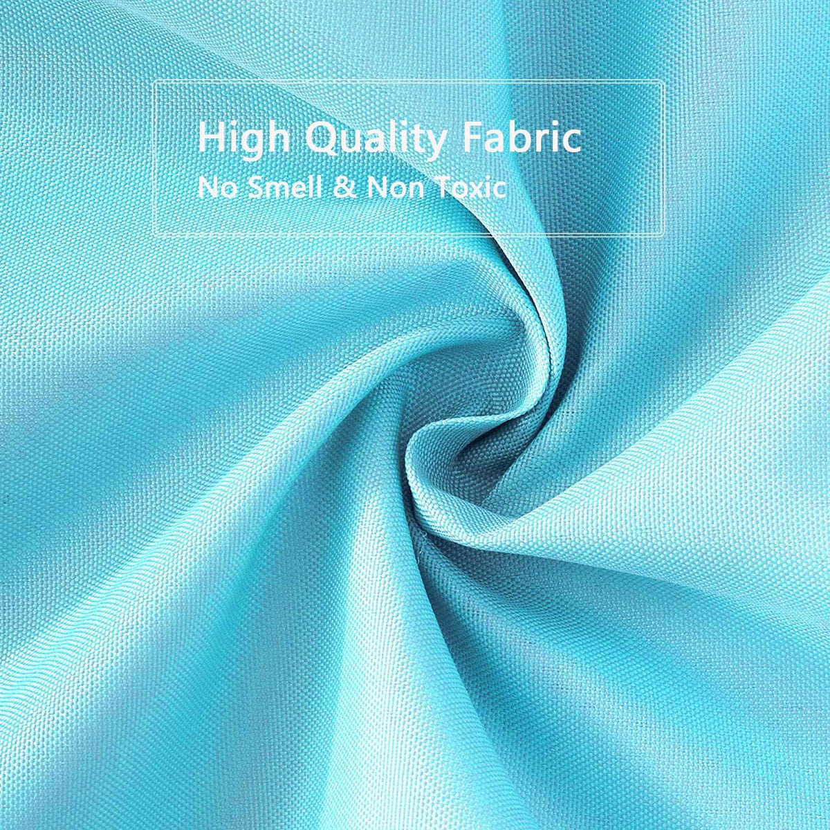 Fabric Shower Curtain Liner, Waterproof Hotel Quality, Bathroom Curtains Rust Resistant Grommets, 72 x 72 Machine Washable (Black) - Colors A