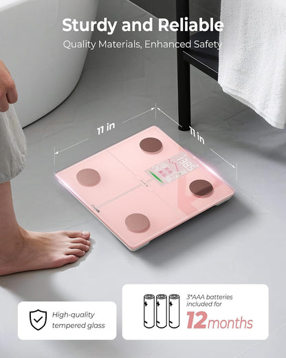 Smart Scale for Body Weight with BMI, Muscle Mass, FSA Eligible HSA