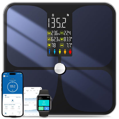 Scale for Body Weight, Smart Digital Bathroom Weight Scale with Bmi