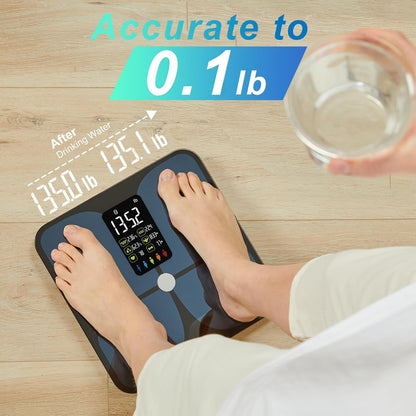 Scale for Body Weight, Smart Digital Bathroom Weight Scale with Bmi
