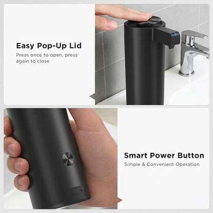 Automatic Soap Dispenser, Touchless, 9 oz, Stainless Steel