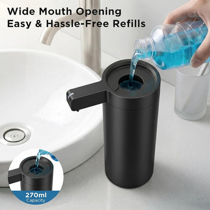 Automatic Soap Dispenser, Touchless, 9 oz, Stainless Steel