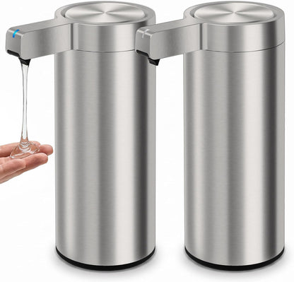 Automatic Soap Dispenser, Touchless, 9 oz, Stainless Steel