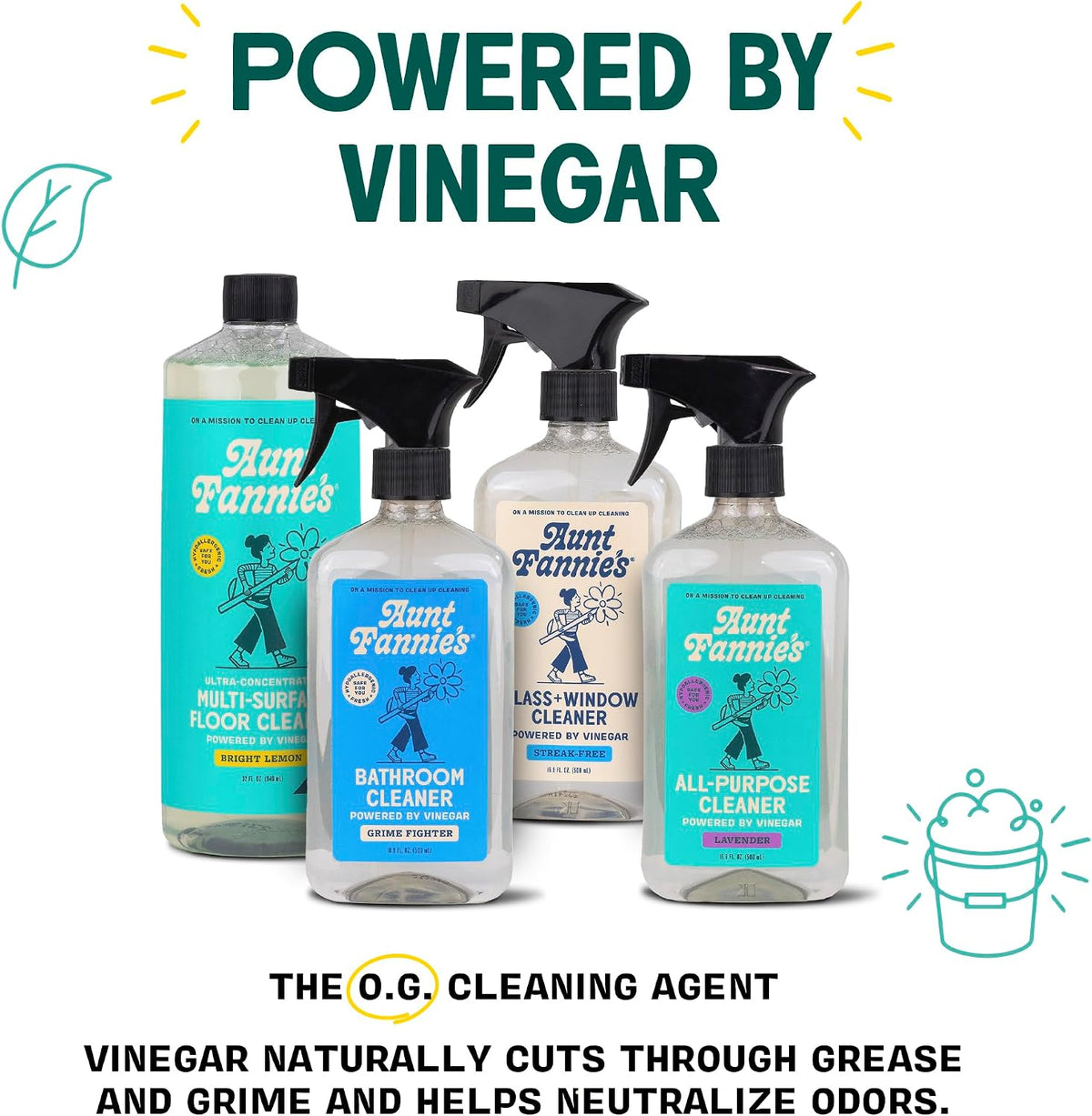 Bathroom Cleaning Bundle, Spray + Bowl Cleaner, 2 Pieces