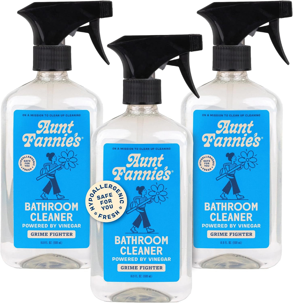 Bathroom Cleaning Bundle, Spray + Bowl Cleaner, 2 Pieces