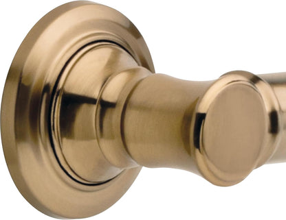 Traditional (1-Pack) 18" Shower Grab Bar Seniors ADA Compliant Champagne Bronze 450 lb Capacity Bathroom Safety Handle for Shower, Bathtub | Wall Mounted Balance Assist, Grip Bar 41618-CZ
