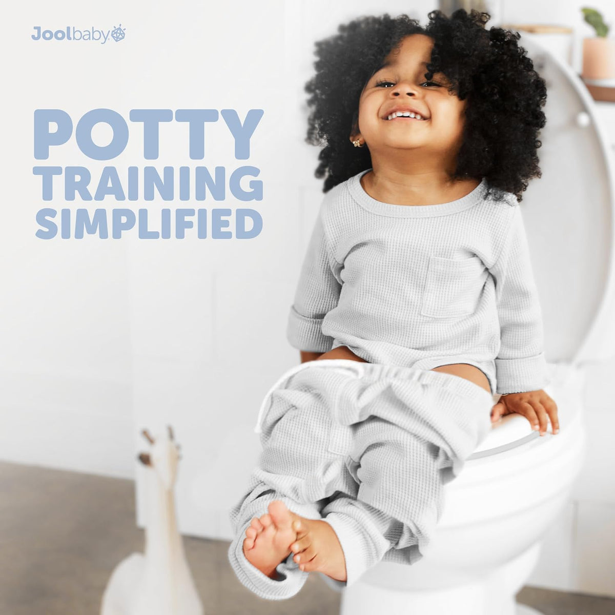 Potty Training Seat for Boys and Girls, Non-Slip Toilet Training Seat with Splash Guard and Storage Hook (Aqua)