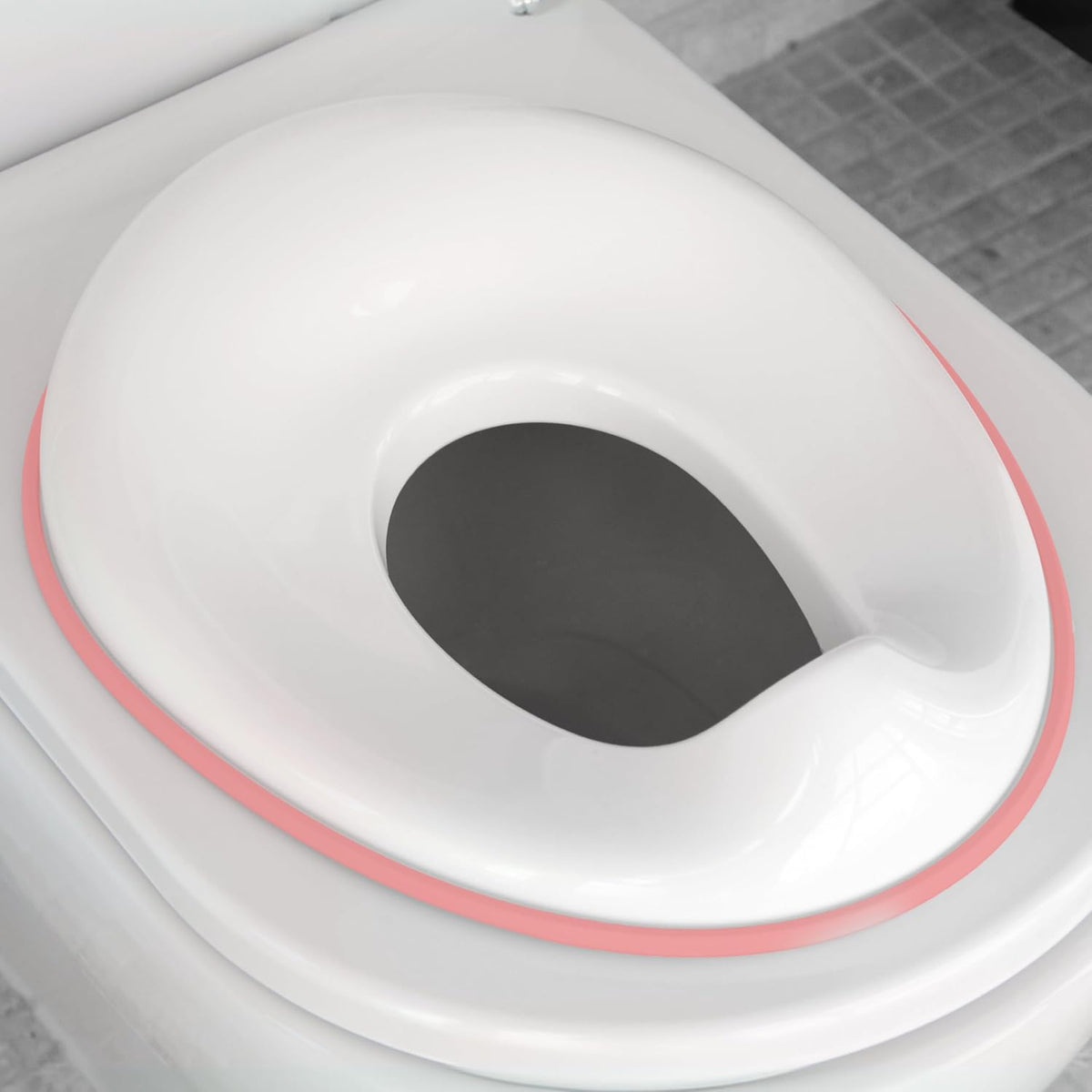 Potty Training Seat for Boys and Girls, Non-Slip Toilet Training Seat with Splash Guard and Storage Hook (Aqua)