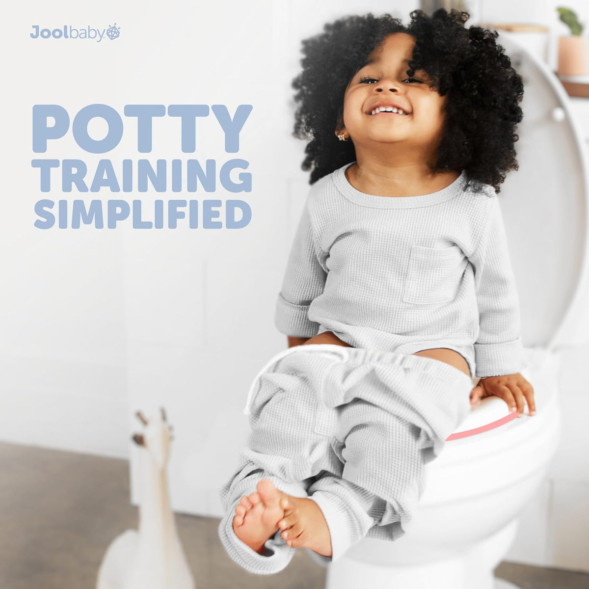 Potty Training Seat for Boys and Girls, Non-Slip Toilet Training Seat with Splash Guard and Storage Hook (Aqua)