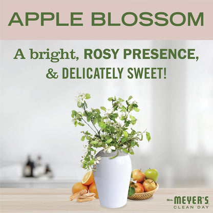 CLEAN DAY Vinegar Gel Cleaning Spray, Apple Blossom, 16 fl oz | Breaks Down Grime, Lifts Dirt from Surfaces, Bathroom Use, No-Rinse Formula