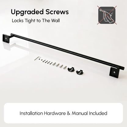 Brushed Nickel Hand Towel Bar, 9 Inch Towel Racks for Bathroom | Thicken 304 Stainless Steel Towel Holder with Square Base, Towel Rod Wall Mounted, Modern Home Decor (Total Length 11 Inch)