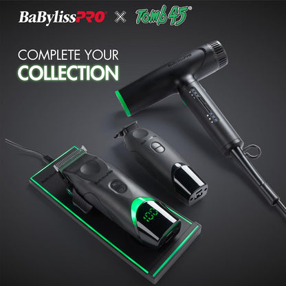 BaBylissPRO Nano Titanium Limited Edition Professional Nano Light Ionic Hair Dryer (Tomb45 Collection)