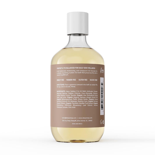 Lavender Chamomile Bubble Bath for Women, Hypoallergenic, Clinically Tested, Clean Formula for Sensitive Skin, Sulfate-Free, 17 fl oz Bottle, Essential Bath Accessories